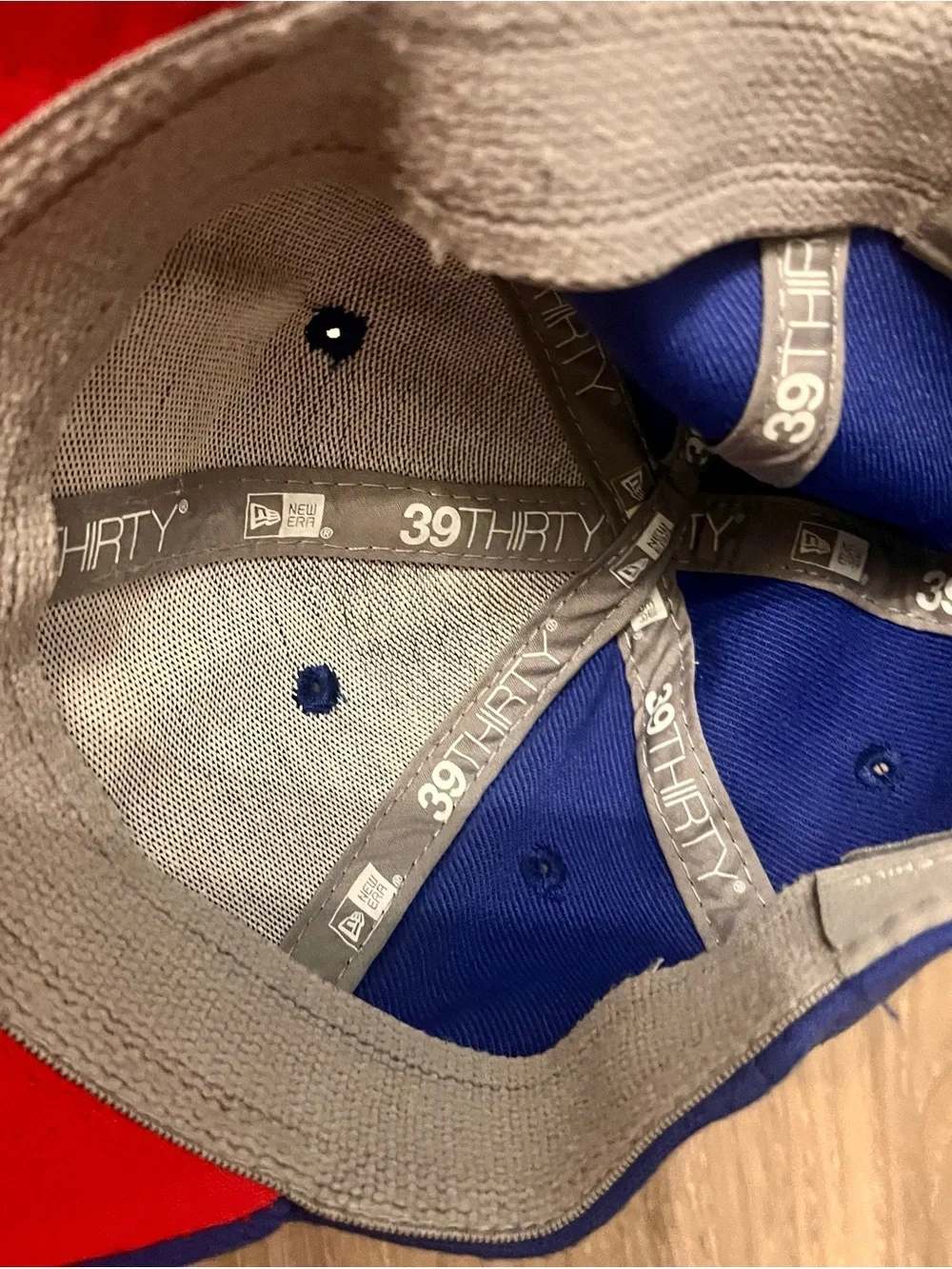 New Era Royal Blue and Gray NFL Toddler Cap